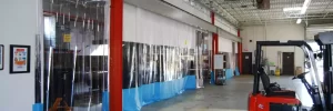 Build out warehouse space and create separation spaces