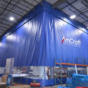 Warehouse Repurpose Space Curtain