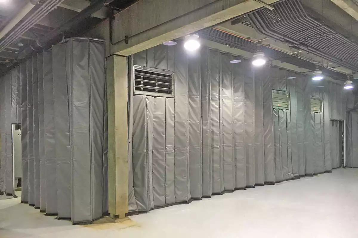 Acoustic Enclosure Curtain Walls
