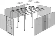 Free Standing Enclosure Side Walls