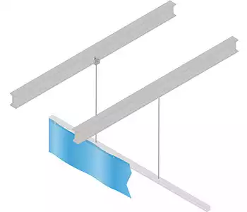 Stationary Perpendicular Suspended 3