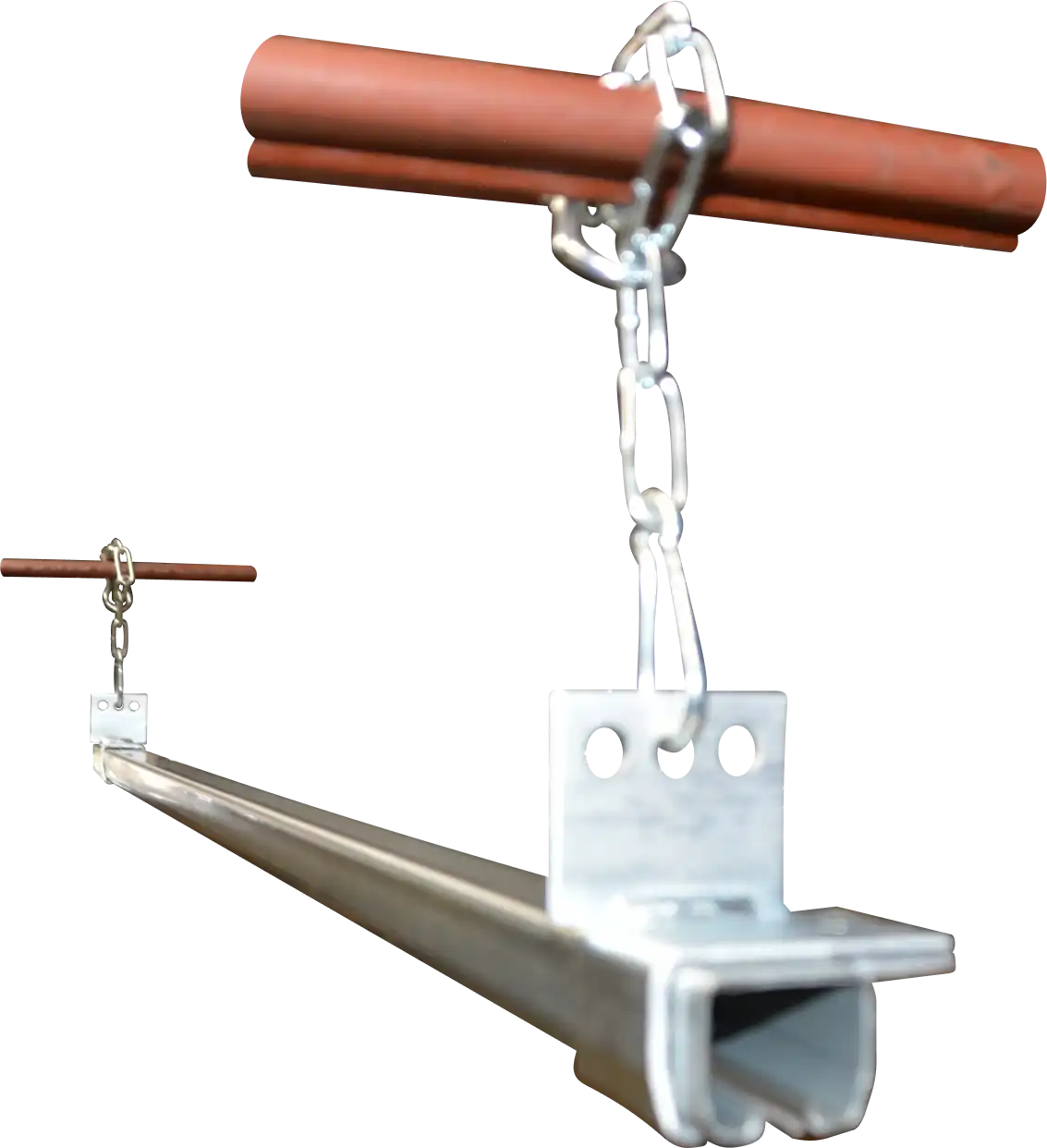 Beam or Chain Suspended Perpendicular