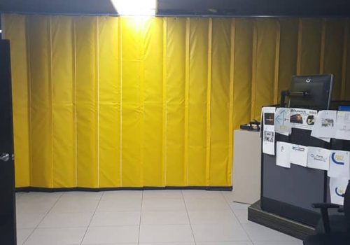 Acoustic Room Separation Curtain