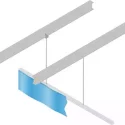Stationary Perpendicular Suspended 3