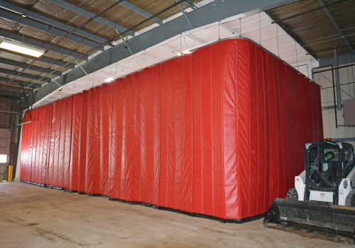 Red Insulated Curtain