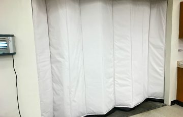 Thermo block insulated curtain